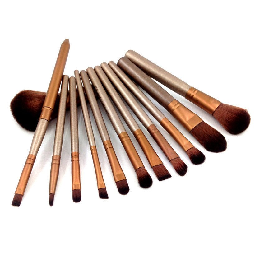 12 Piece Set NAKED3 Power Makeup Brushes