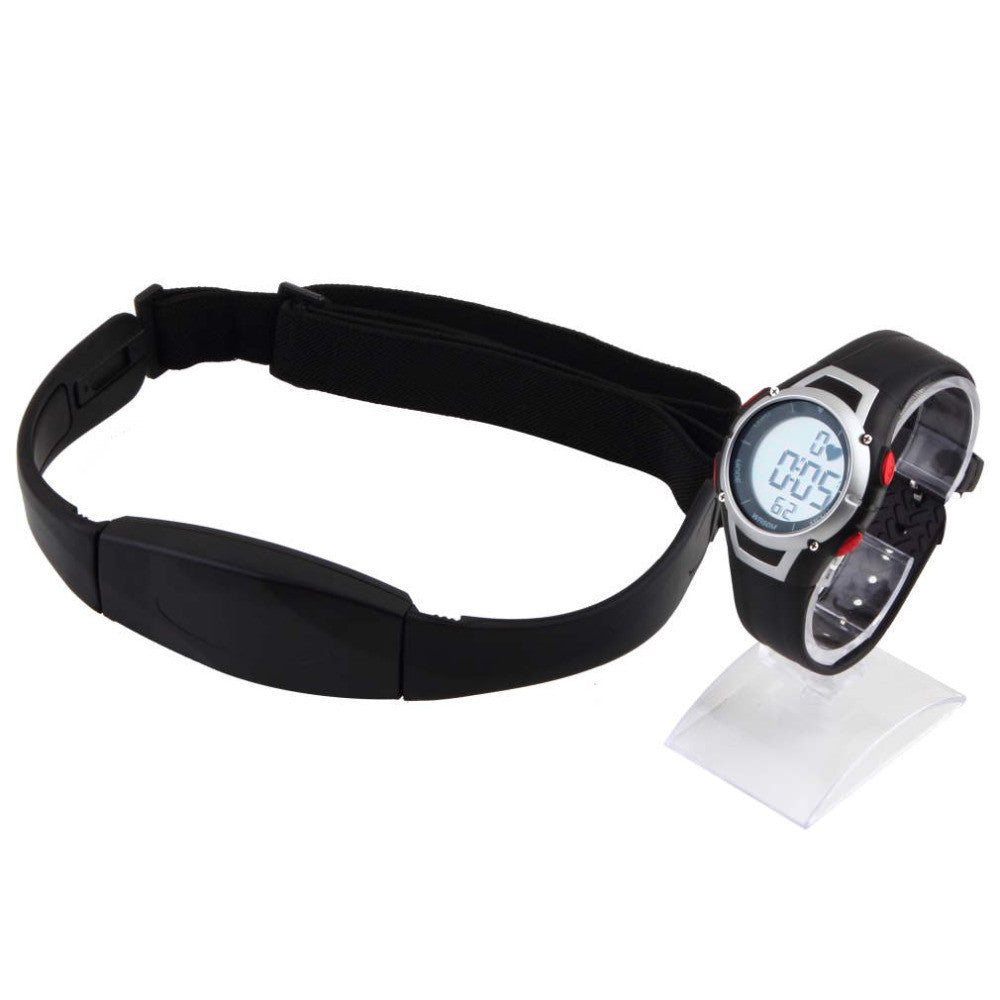 2015 new Heart Rate Monitor Sport Fitness Watch Favor Outdoor Cycling Sport Waterproof Wireless With Chest Strap