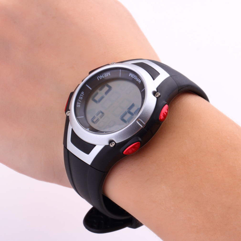2015 new Heart Rate Monitor Sport Fitness Watch Favor Outdoor Cycling Sport Waterproof Wireless With Chest Strap