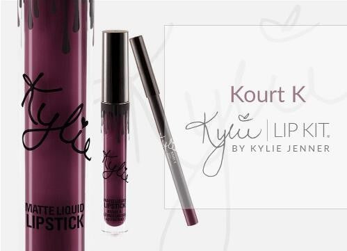 2016 New Kylie Birthday Edition Matte Liquid Lip Gloss Lipstick Kylie Cosmetics Lip Gloss Lord Metal Matte Lipstick&Lipliner