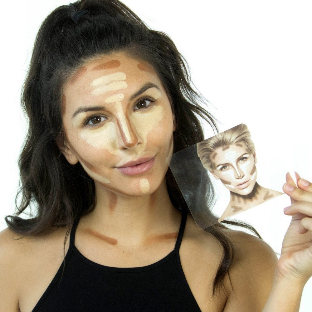 Aesthetica Cosmetics Cream Contour and Highlighting Concealer Makeup Kit beverly hills