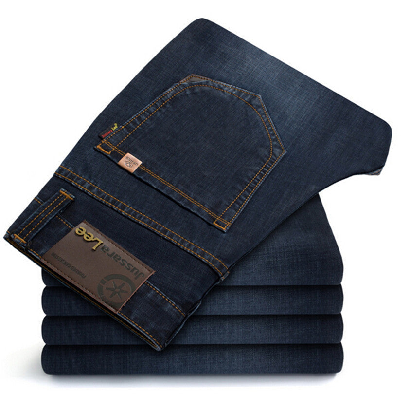 2015 Brand Jeans Straight New Fashion Top quality High Grade Slim jeans Straight Retro men Denim jeans