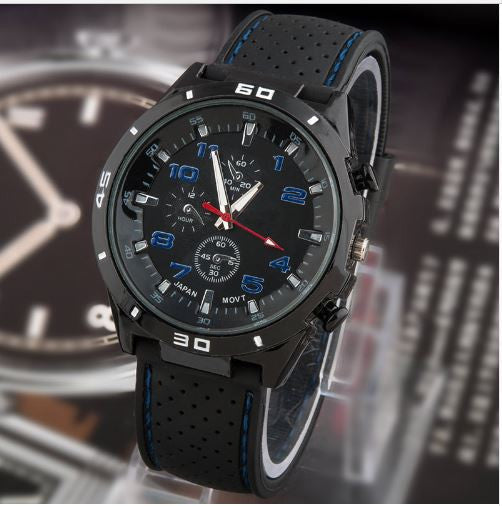 2016 new Casual Quartz watch men military Watches sport Wristwatch Dropship Silicone Clock Fashion Hours