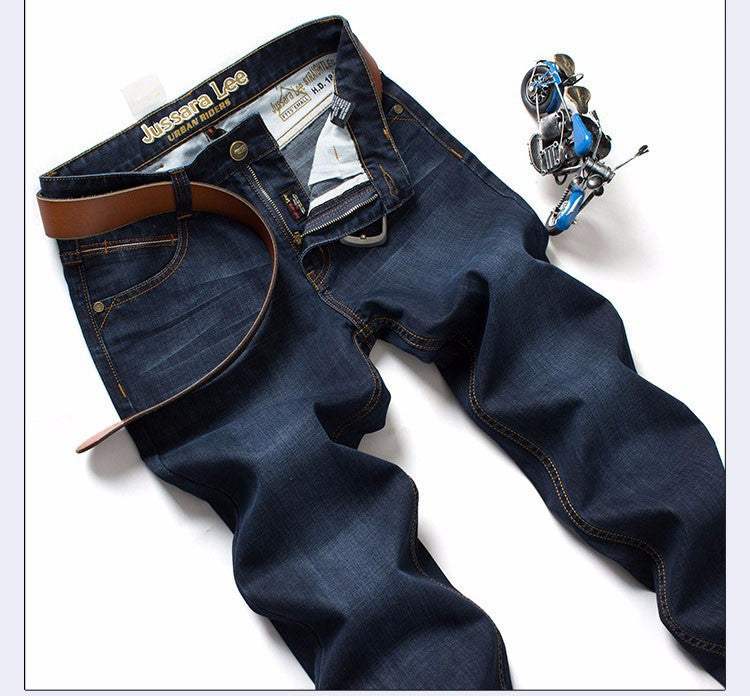 2015 Brand Jeans Straight New Fashion Top quality High Grade Slim jeans Straight Retro men Denim jeans