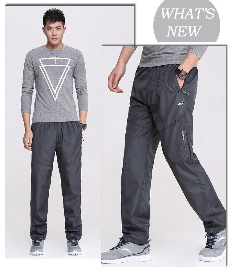 2016 New Outdoor Quick Dry Men's Sports Pants Full Length Mens Running Pants Plus Size 3XL Men Jogging Trousers & Pants , PA210