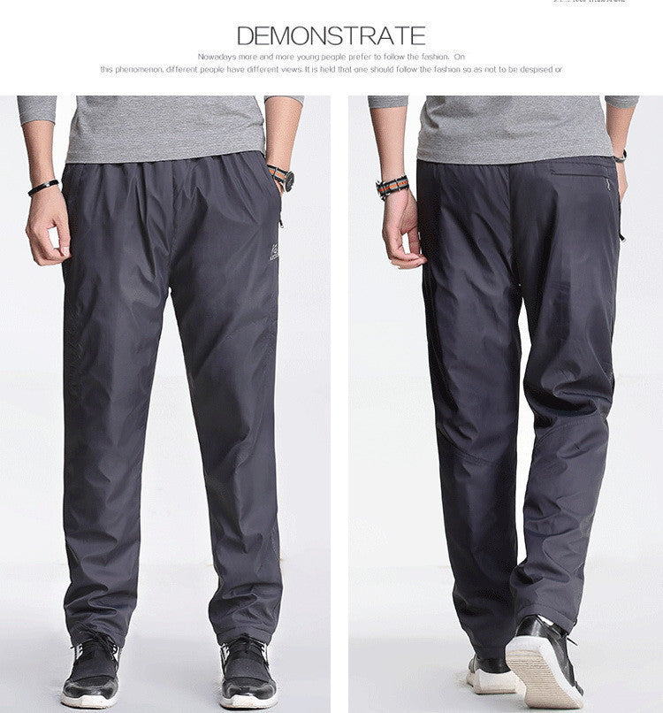 2016 New Outdoor Quick Dry Men's Sports Pants Full Length Mens Running Pants Plus Size 3XL Men Jogging Trousers & Pants , PA210