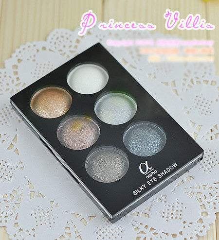 2016 New Arrival 6 colors Smoke eye shadow Makeup Plate