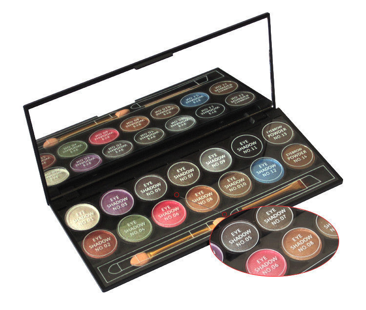 14in1 Make Up Set Naked Eye Shadow Palette+Eyebrow Powder Eyeshadow Makeup Kit Professional Cosmetics Make Up Palette Glitte
