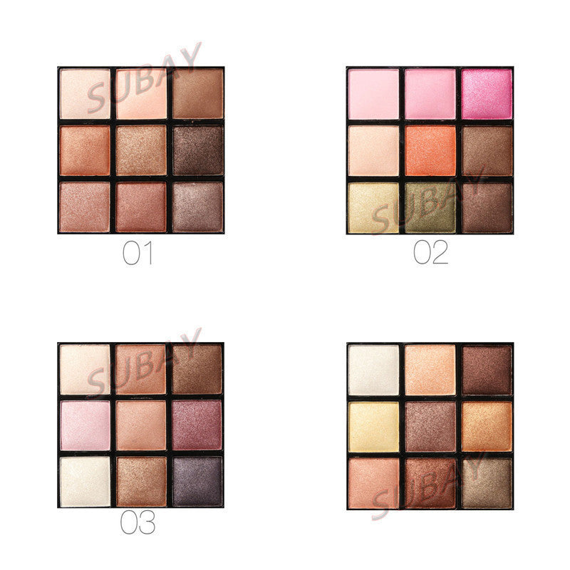 2016 New Arrival Cosmetics Professional 9 Color Eyeshadow Palette