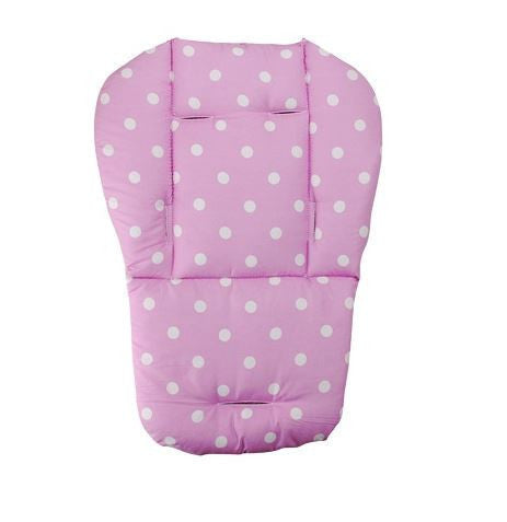 Comfortable Colorful Baby Infant Stroller Seat Pushchair Cushion Cotton Mat White Dot Seat Cushion