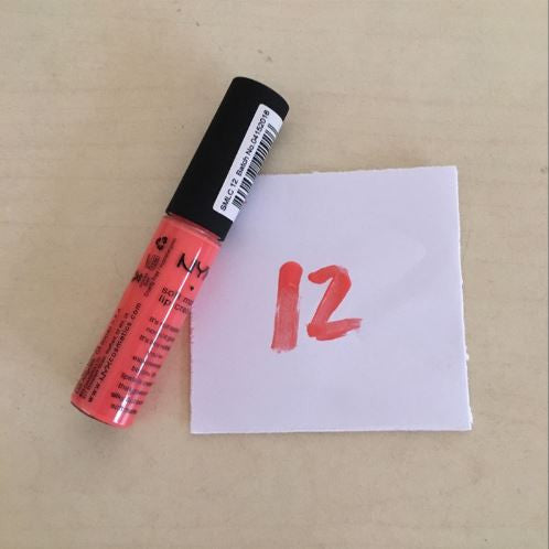 12Colors New several color nyxs makeup lipstick for women lip stick cosmetic make up