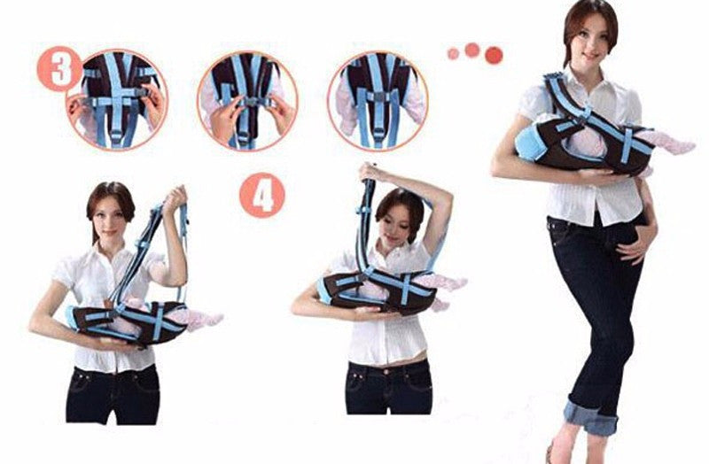 2-30 Months Breathable Multifunctional Baby Carrier Infant Comfortable Pouch Wrap