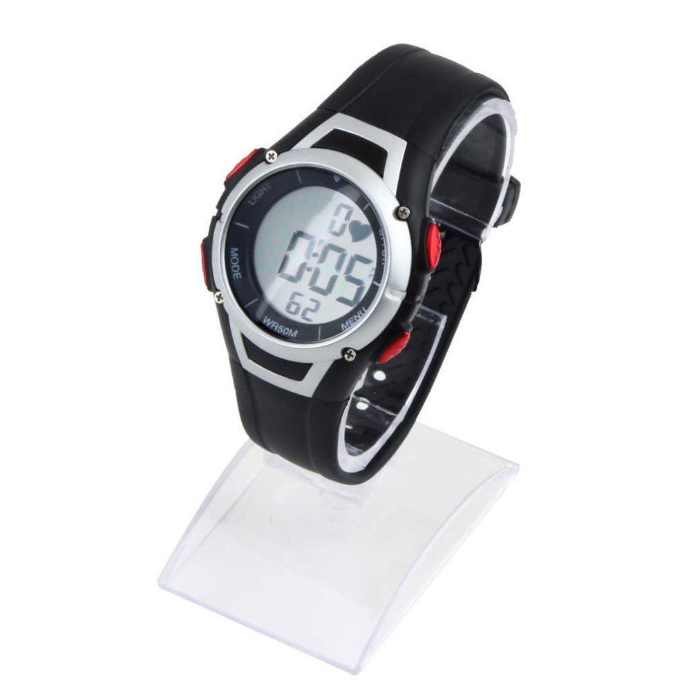 2015 new Heart Rate Monitor Sport Fitness Watch Favor Outdoor Cycling Sport Waterproof Wireless With Chest Strap
