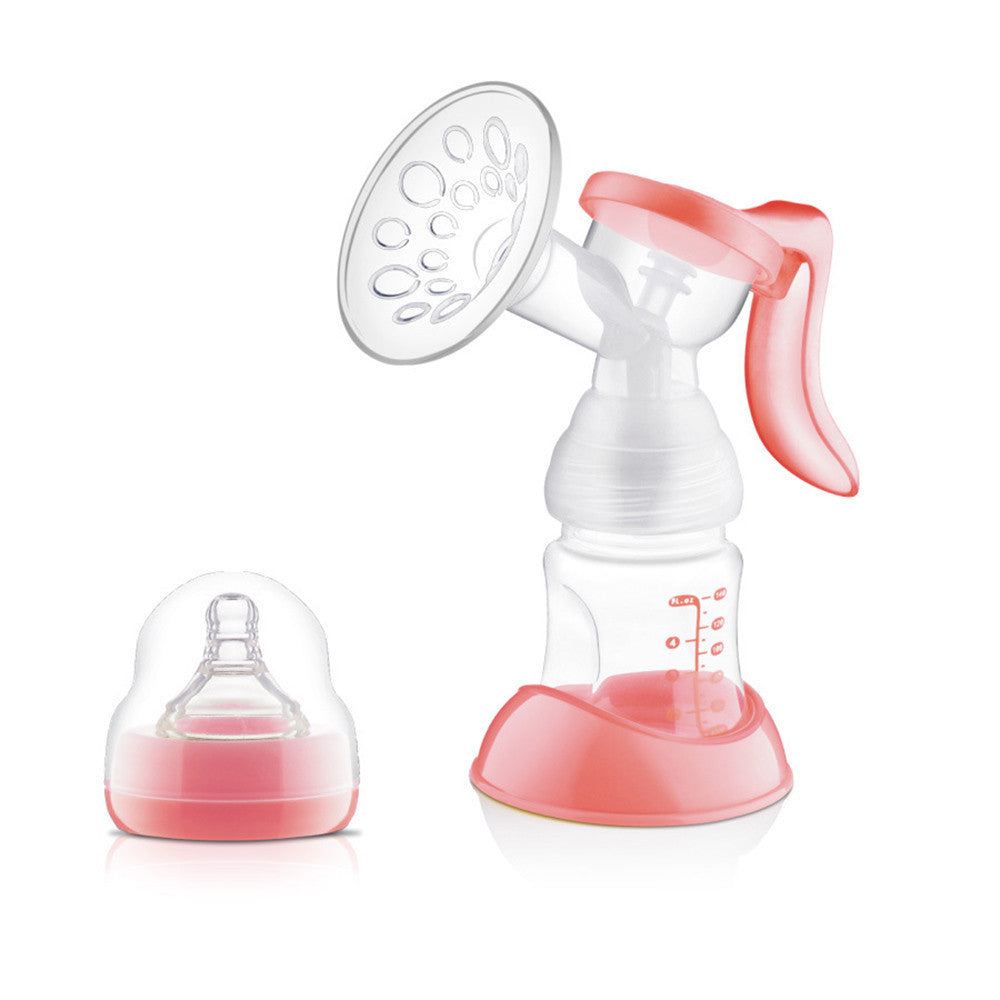 Manual Breast Feeding Pump Original With Milk Bottle