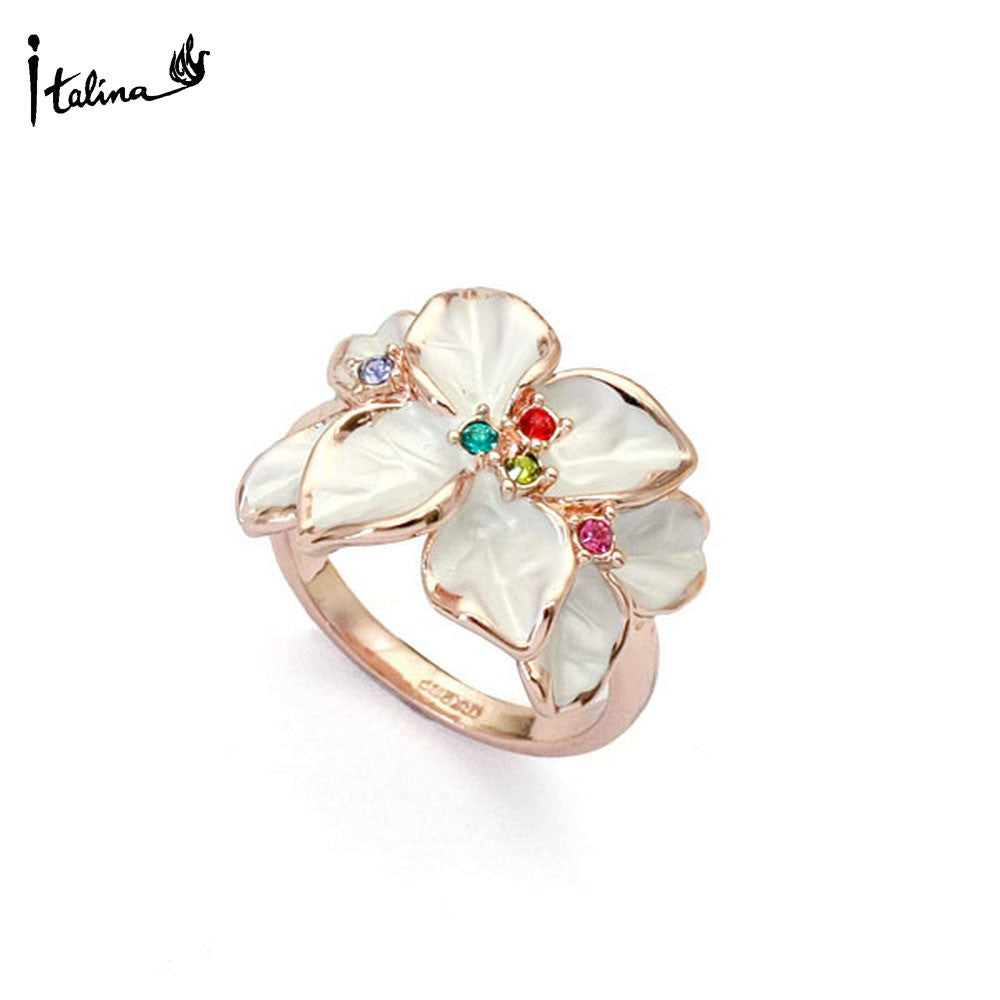 Italina Rigant Austrian Crystal Ring/jewelry rings for women