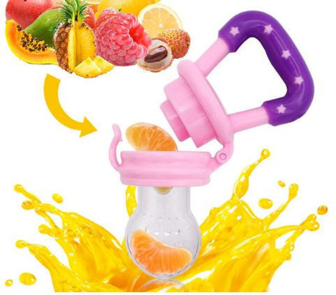 1Pcs Baby Pacifier Fresh Food Milk Nibbler Feeder