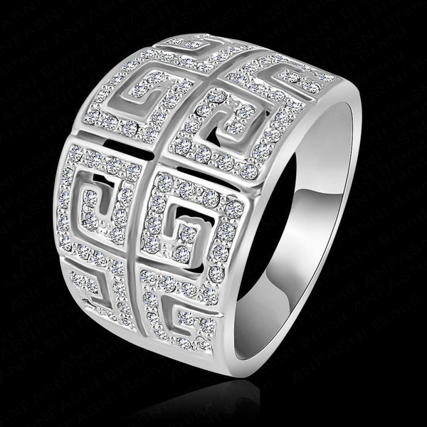LZESHINE Brand Ring Vintage Retro Elements Austrian Crystal Ring Free Shipping