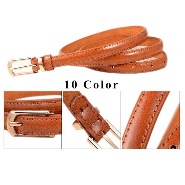 Female Straps Leather Belt Waistband Cummerbund For Apparel Accessories