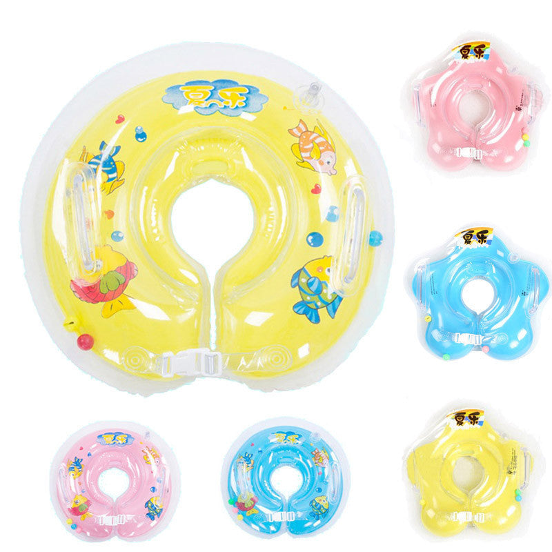 New swimming baby accessories infant neck float circle for bathing