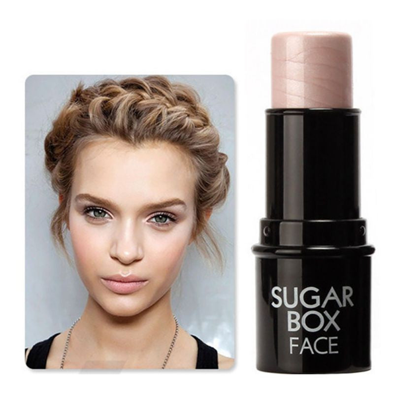 Face Highlighter Makeup Stick Shimmer Highlighting Powder Cream Brighten Light Bronzer Sugar Box