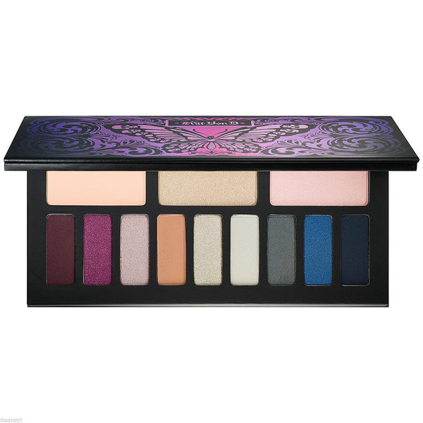 Kat Von D eyeshadow palette contour monarch shade and light eyeshadows
