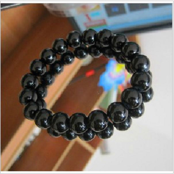 Fashion classic black white Simulated-pearl bracelets for women