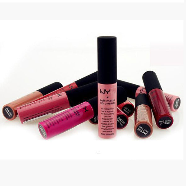 12Colors New several color nyxs makeup lipstick for women lip stick cosmetic make up