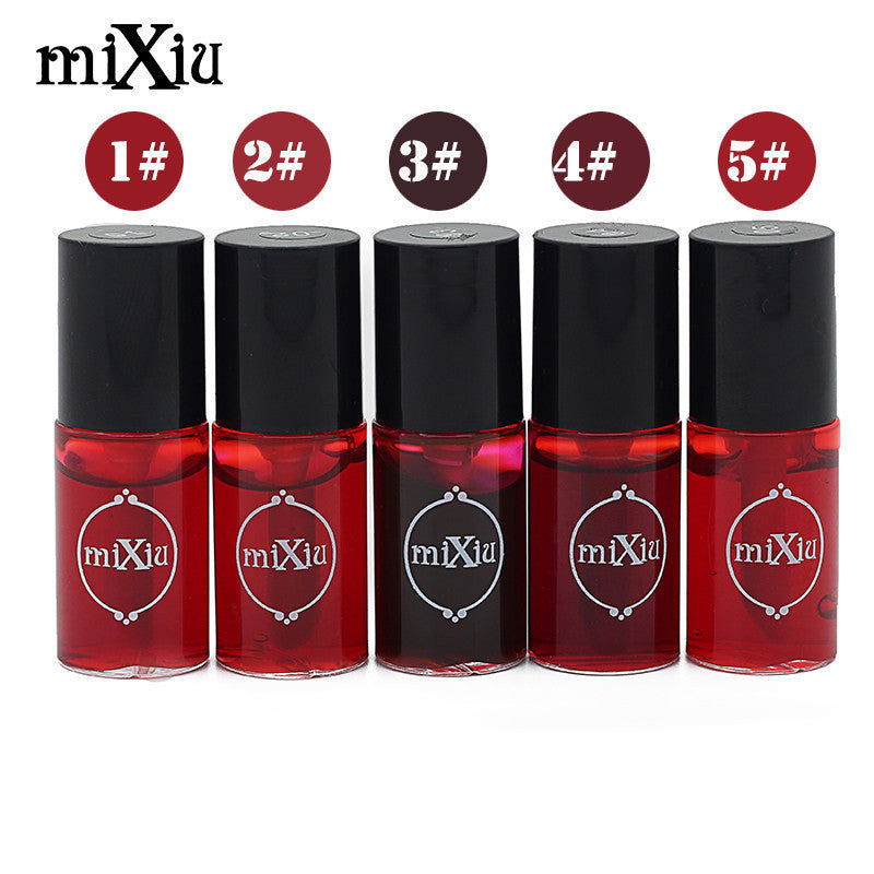 Mixiu Multifunction Lip Tint Dyeing Liquid Lipgloss & Blusher Waterproof Lip Gloss Makeup Beauty Cosmetics Lips