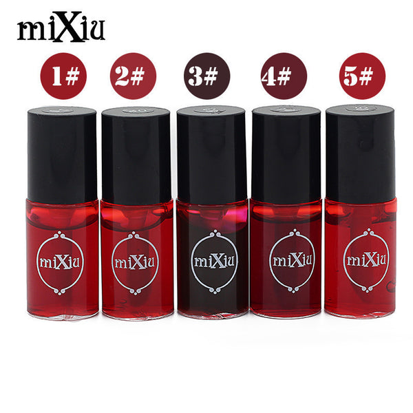 Mixiu Multifunction Lip Tint Dyeing Liquid Lipgloss & Blusher Waterproof Lip Gloss Makeup Beauty Cosmetics Lips