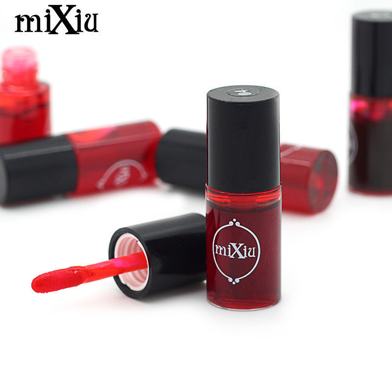 Mixiu Multifunction Lip Tint Dyeing Liquid Lipgloss & Blusher Waterproof Lip Gloss Makeup Beauty Cosmetics Lips