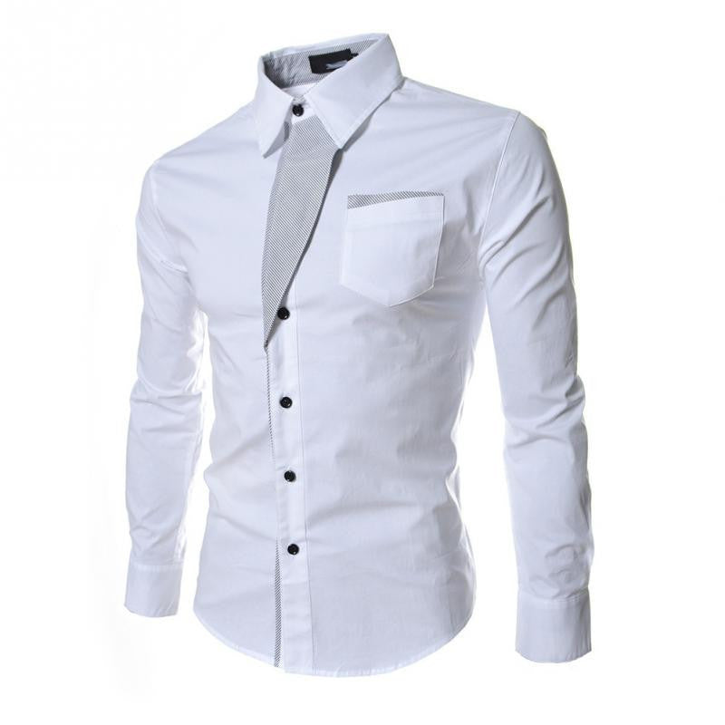 Dress Fashion Quality Long Sleeve Shirt Men Korean Slim Desig bipolarlife Dress Fashion Quality Long Sleeve Shirt Men Korean Slim Desig bipolarlife