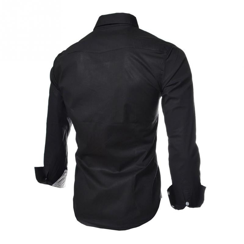 Dress Fashion Quality Long Sleeve Shirt Men Korean Slim Desig bipolarlife Dress Fashion Quality Long Sleeve Shirt Men Korean Slim Desig bipolarlife