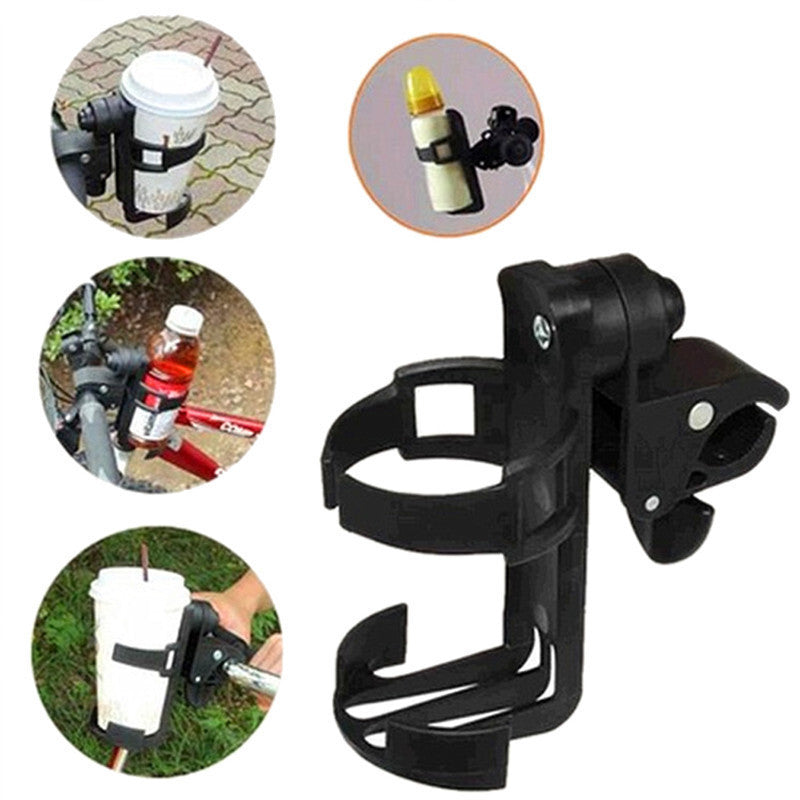 Universal Rotatable Parent Console Organizer Baby Stroller Bottle Holder