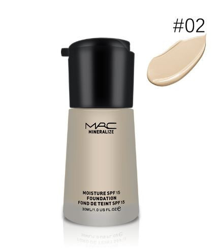 New Brand MRC Makeup Base Face Liquid Foundation BB Cream SPF15 Concealer Whitening Moisturizer Oilcontrol Waterproof Maquiagem