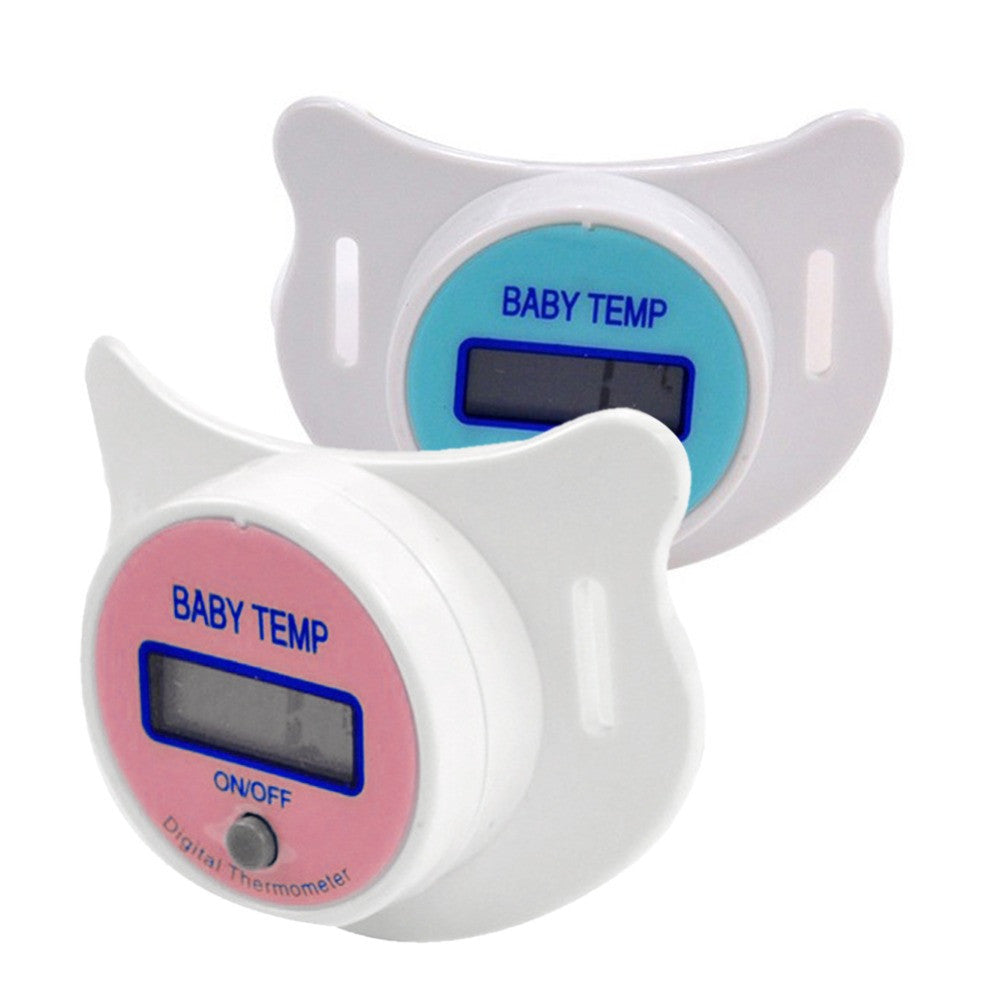 Baby Nipple Thermometer Baby Pacifier LCD Digital Mouth nipple Thermometer