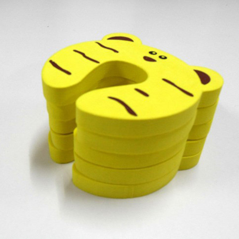 5pcs Kids Baby Cartoon Animal Jammers Stop Edge & Corner for Children Guards Door Stopper Holder lock Safety Finger Protector