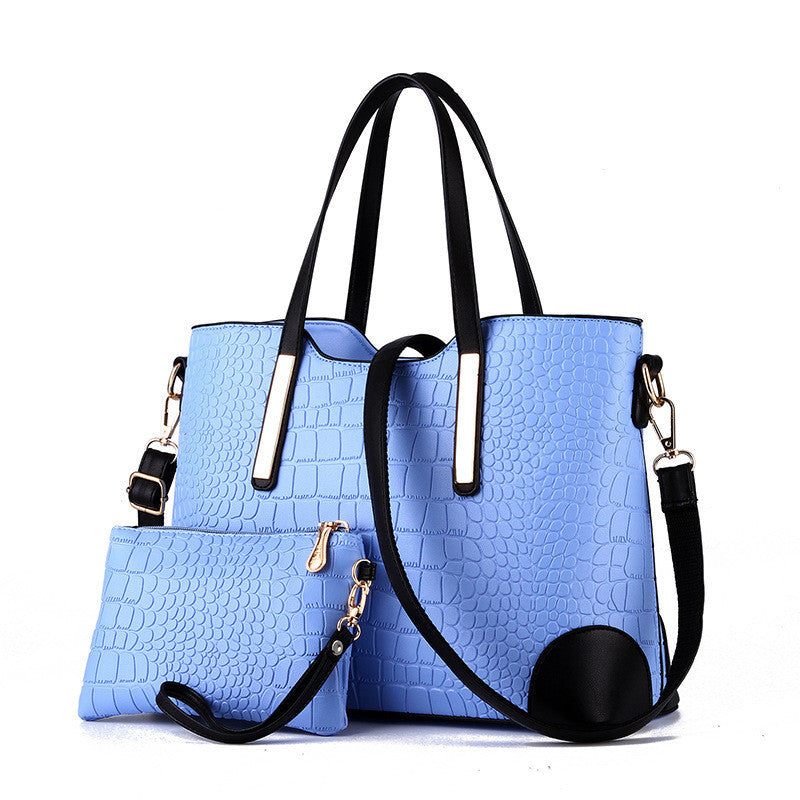 Women  Leather  Michael Crocodile Crossbody bag