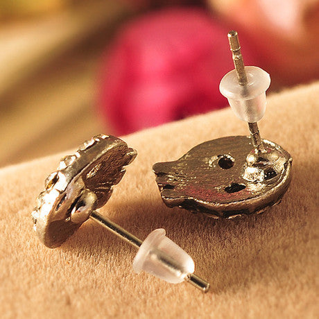 Dedicated Simple Clear Plastic Ear Jewelry Stud Earring Plugs