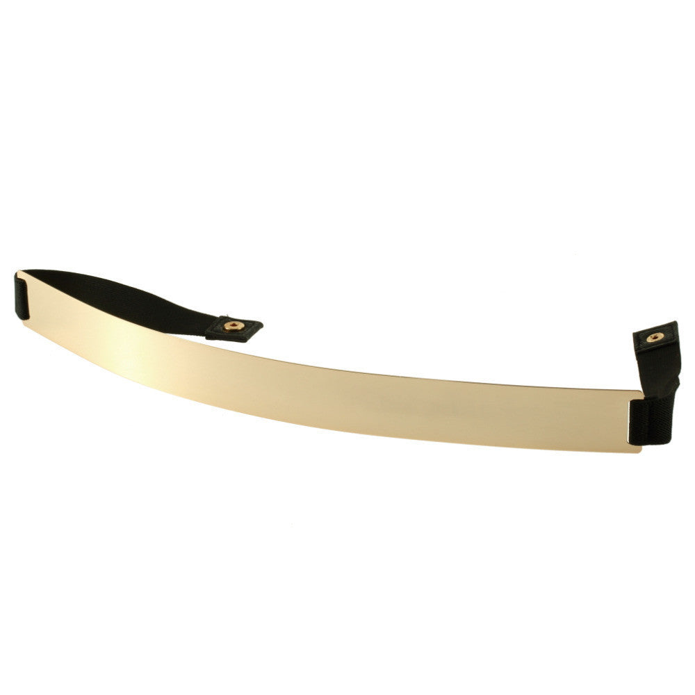 Slim Elastic Metallic Bling Band Gold Plate Metal Waist Belt DropShipping Wholesale