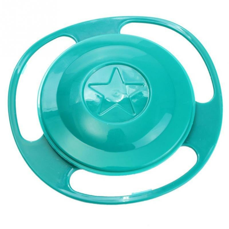 New Children Kid Baby Toy Universal 360 Rotate Spill-Proof Bowl Dishes Free Shipping