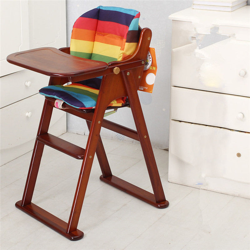 Baby Infant Stroller Seat Pushchair Cushion Cotton Mat Rainbow Color Chair BB Car Seat Cushion