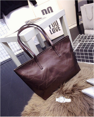 MICHAEL Contracted Designer PU Leather Tote Bag