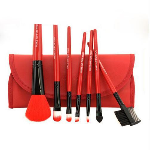 7 pcs/kits Makeup Brushes Professional Set Cosmetics Brand Makeup Brush Tools Foundation Brush For Face Make Up Beauty Essentials