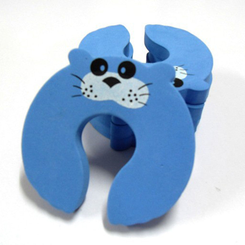 5pcs Kids Baby Cartoon Animal Jammers Stop Edge & Corner for Children Guards Door Stopper Holder lock Safety Finger Protector