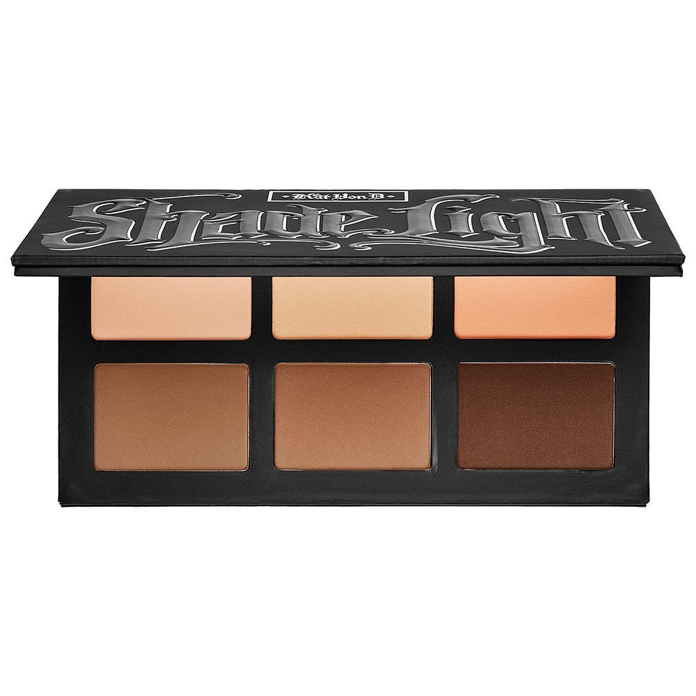Kat Von D eyeshadow palette contour monarch shade and light eyeshadows