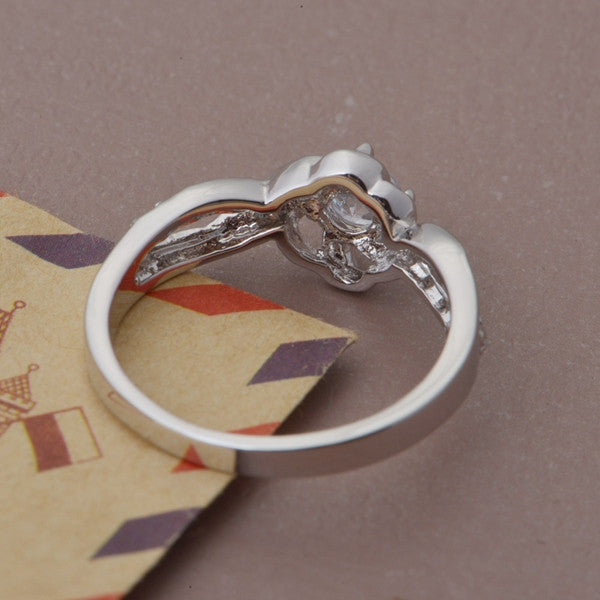 One Piece Crystal Rings Women Aneis Femininos Bijuterias Created Diamond