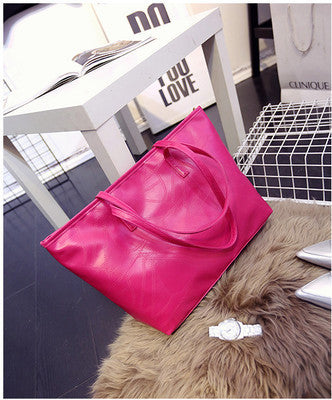 MICHAEL Contracted Designer PU Leather Tote Bag