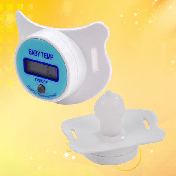 Baby Nipple Thermometer Baby Pacifier LCD Digital Mouth nipple Thermometer