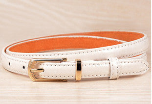 Female Straps Leather Belt Waistband Cummerbund For Apparel Accessories