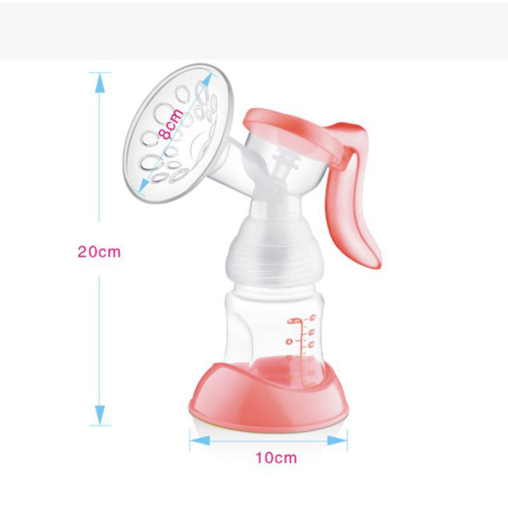 Manual Breast Feeding Pump Original With Milk Bottle